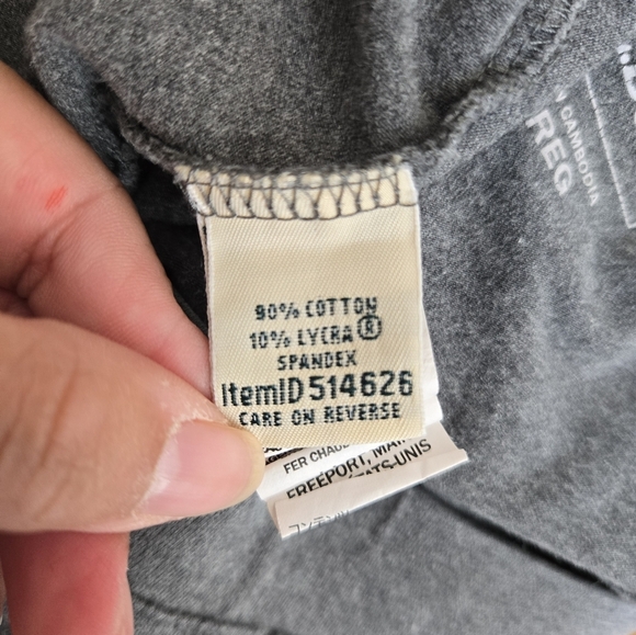 L.L. Bean Women's Gray Leggings-Size M - Picture 3 of 5